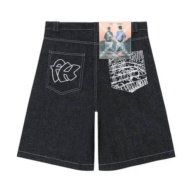 Y2k low-rise jean shorts - Y2k Empire