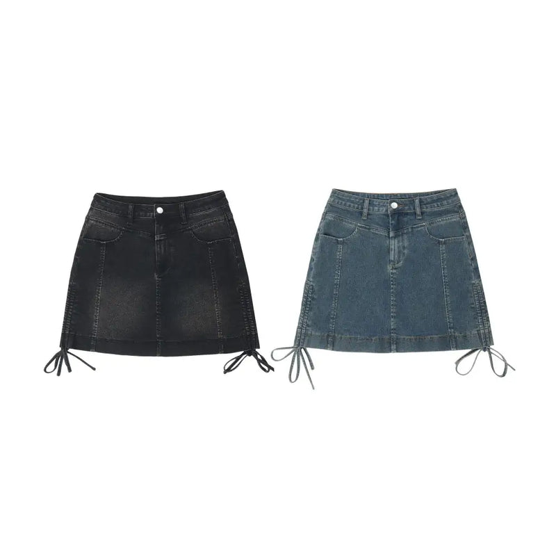 Y2k mini denim skirt - Y2k Empire