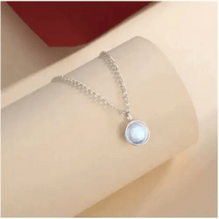 Y2k moon pearl pendant necklace - Y2k Empire