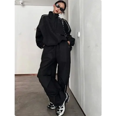 Y2k nostalgia women’s oversized tracksuit - Y2k Empire