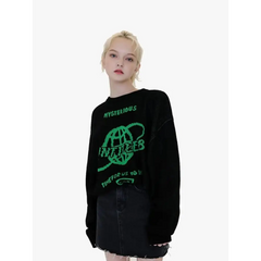 Y2k oversize sweater - Y2k Empire