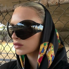 Y2k oversized sunglasses for your aesthetic outfit - Y2k Empire