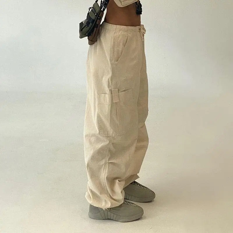 Y2k parachute cargo pants - Y2k Empire