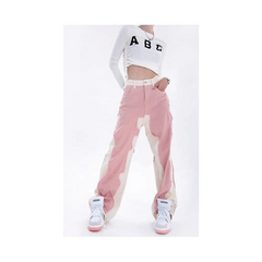 Y2k pink baggy pants - Y2k Empire