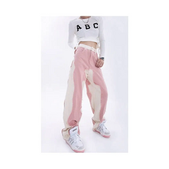 Y2k pink baggy pants - Y2k Empire