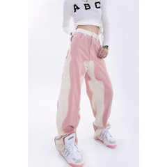 Y2k pink baggy pants - Y2k Empire