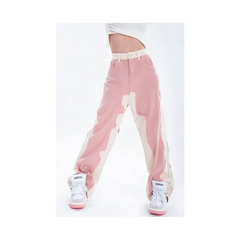 Y2k pink baggy pants - Y2k Empire