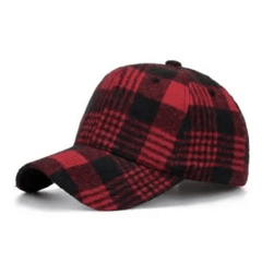 Y2k plaid baseball cap - Y2k Empire