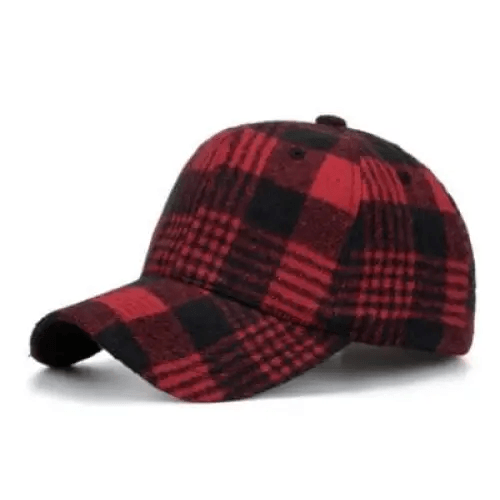 Y2k plaid baseball cap - Y2k Empire