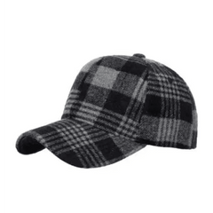 Y2k plaid baseball cap - Y2k Empire