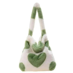 Y2k plush shoulder bag - Y2k Empire