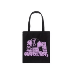 Y2k printed black tote bag - Y2k Empire