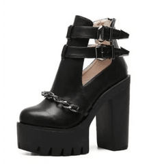 Y2k punk ankle boots - Y2k Empire