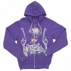 Y2k punk graphic hoodie - Y2k Empire