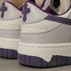 Y2k purple cross sneakers - Y2k Empire