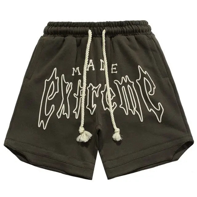 Y2k retro brown shorts - Y2k Empire