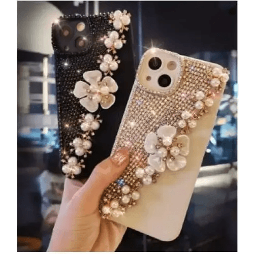 Y2k rhinestone phone case - Y2k Empire