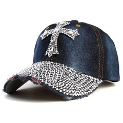 Y2k rhinestone vintage cap - Y2k Empire