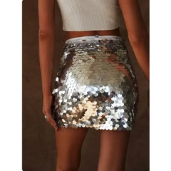 Y2k sequin mini skirt - Y2k Empire