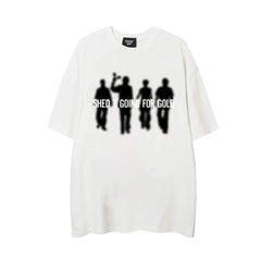 Y2k shadow graphic tee - Y2k Empire