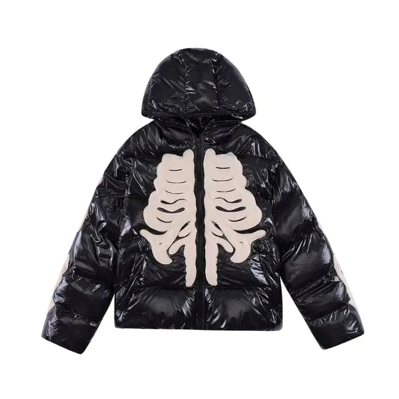 Y2k skeleton jacket: a bold tribute - Y2k Empire