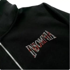 Y2k skull rhinestone hoodie - Y2k Empire