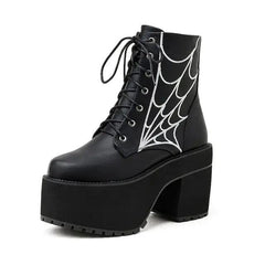 Y2k spider platform boots - Y2k Empire