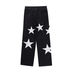 Y2k star baggy jeans - Y2k Empire