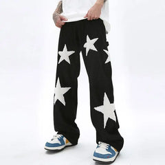 Y2k star baggy jeans - Y2k Empire