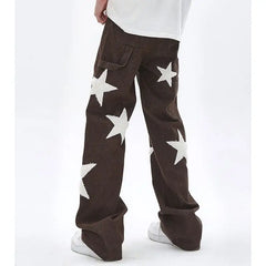 Y2k star baggy jeans - Y2k Empire