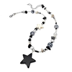 Y2k star beaded necklace - Y2k Empire