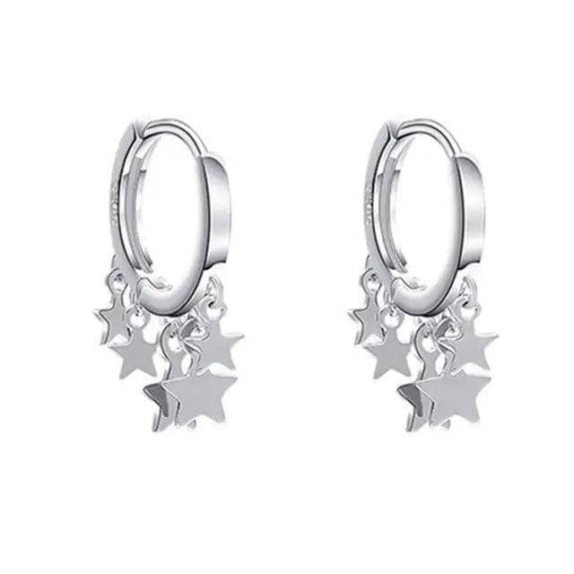 Y2k star dangle earrings - Y2k Empire