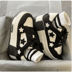 Y2k star platform sneakers - Y2k Empire