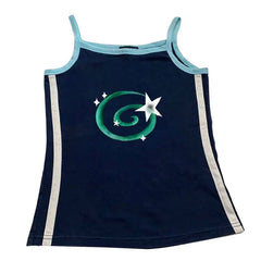 Y2k star print tank top - Y2k Empire