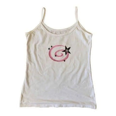 Y2k star print tank top - Y2k Empire