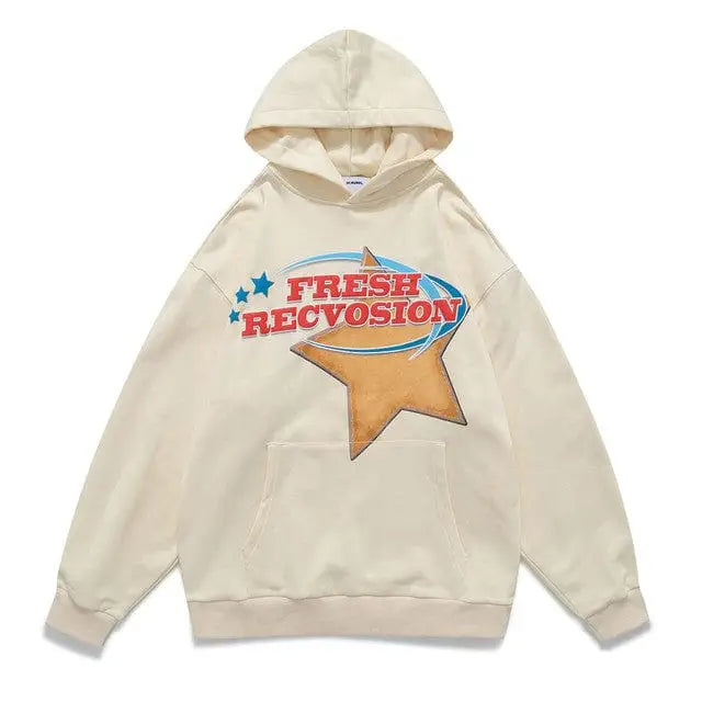 Y2k star rotation hoodie - Y2k Empire