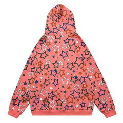 Y2k starry sparkle hoodie - Y2k Empire