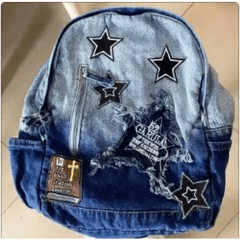 Y2k stars denim backpack - Y2k Empire