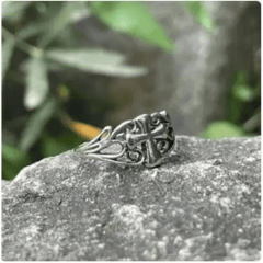 Y2k sterling silver ring: antique glamour - Y2k Empire