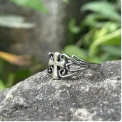 Y2k sterling silver ring: antique glamour - Y2k Empire