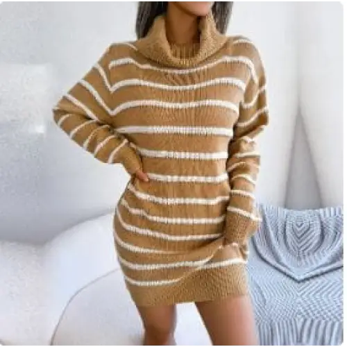 Y2k striped sweater dress - Y2k Empire