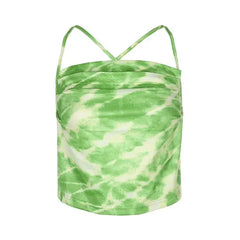 Y2k tie dye babydoll tank top - Y2k Empire