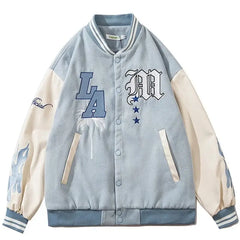 Y2k varsity jacket for men - Y2k Empire