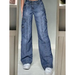 Y2k vintage cargo jeans - Y2k Empire