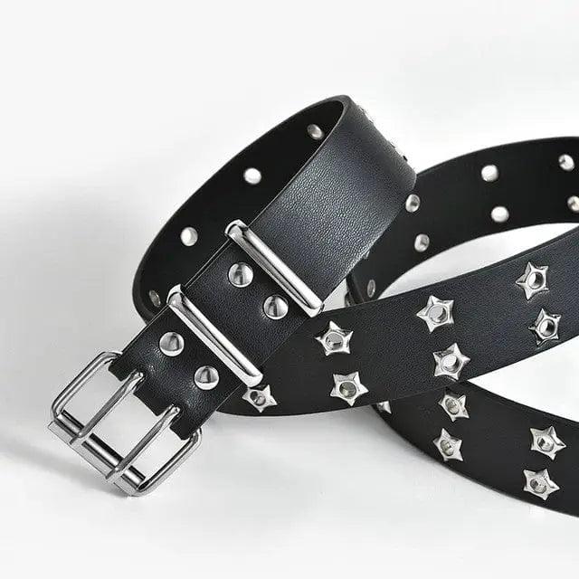 Y2k vintage leather belt - Y2k Empire