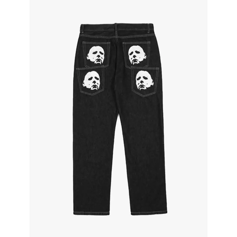 Y2k vintage men’s hip hop jeans - Y2k Empire