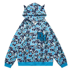 Y2k vintage print hoodie - Y2k Empire