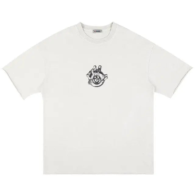 Y2k vintage white shirt - Y2k Empire