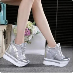 Y2k wedge-heeled sneakers - Y2k Empire