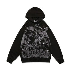 Y2k women’s retro hoodie - Y2k Empire